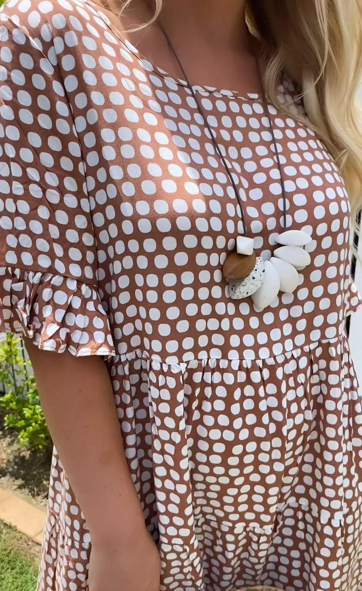 Patricia™ | Elegante jurk met ronde hals