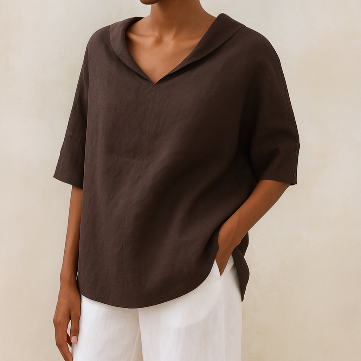 Willeke™ | Elegante V-hals blouse
