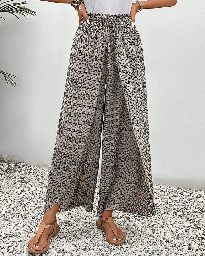 Tineke™ | Comfortabele Broek met Wijde Pijpen