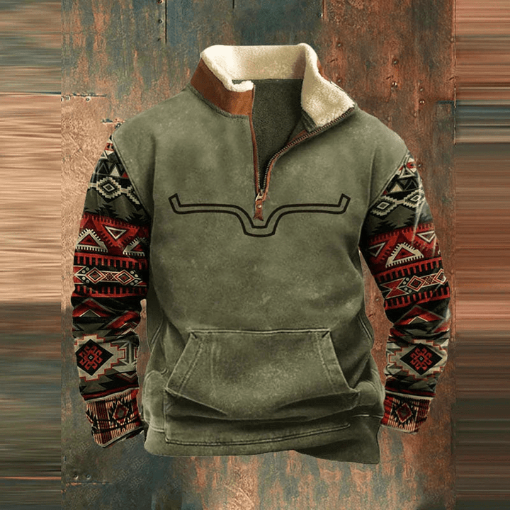 Dirk | Warme Hoodie Met Rits (1+2 GRATIS)