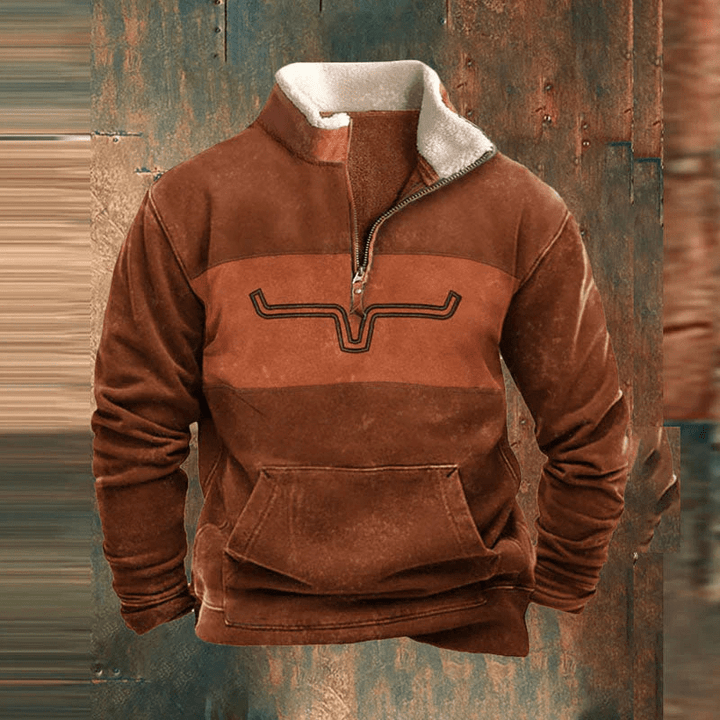 Dirk | Warme Hoodie Met Rits (1+2 GRATIS)