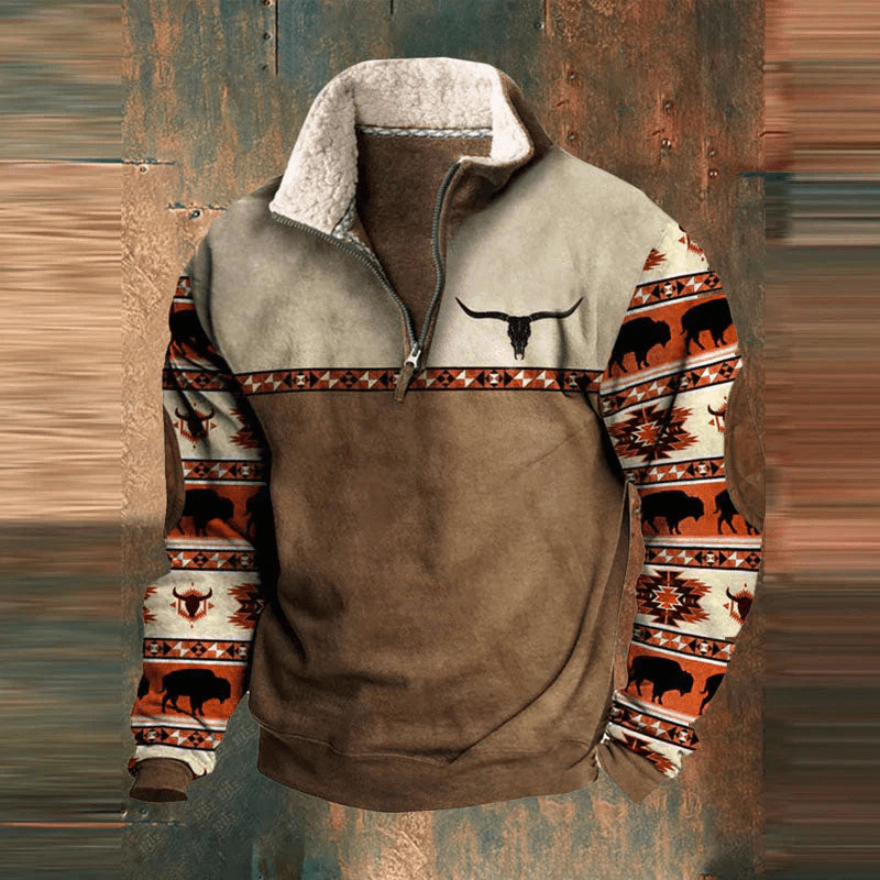Dirk | Warme Hoodie Met Rits (1+2 GRATIS)