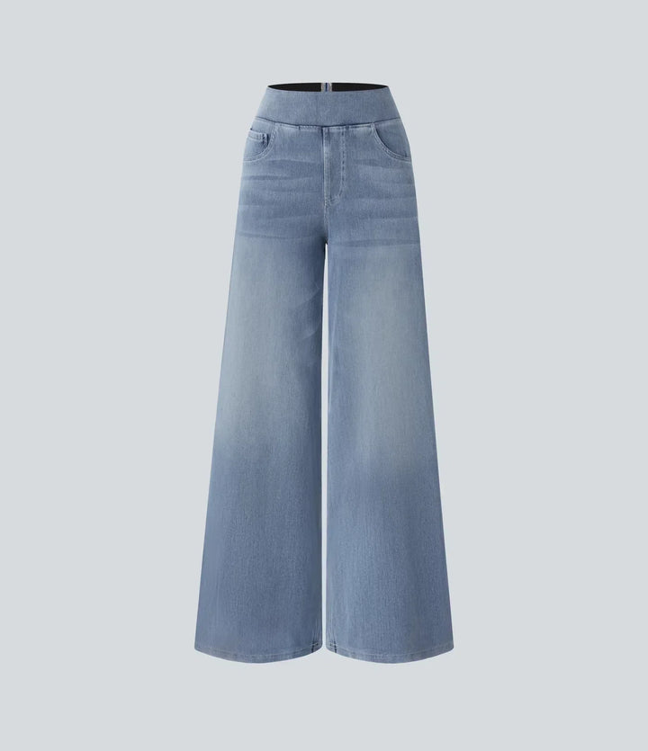 Evie™  | Comfy Elastische Broek met Hoge Taille