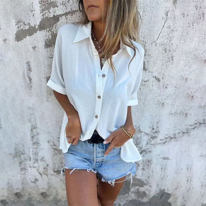 Ans™ | Casual overhemd blouse